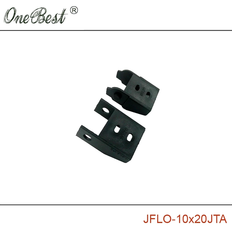 JFLO 10 Pairs 10x20mm Drag Chain Joints Bridge Non Opening End Connectors Plastic Towline Cable Wire Carrier