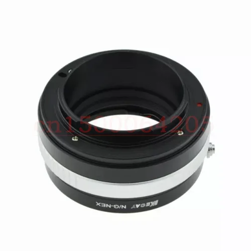 Camera Kim Loại Cho N/G-NEX Gắn Bộ Chuyển Đổi Ống Kính Vòng Kim Loại Hỗ Trợ AV/M Cho NEX-7 NEX-6L NEX-5T NEX-5N NEX-5