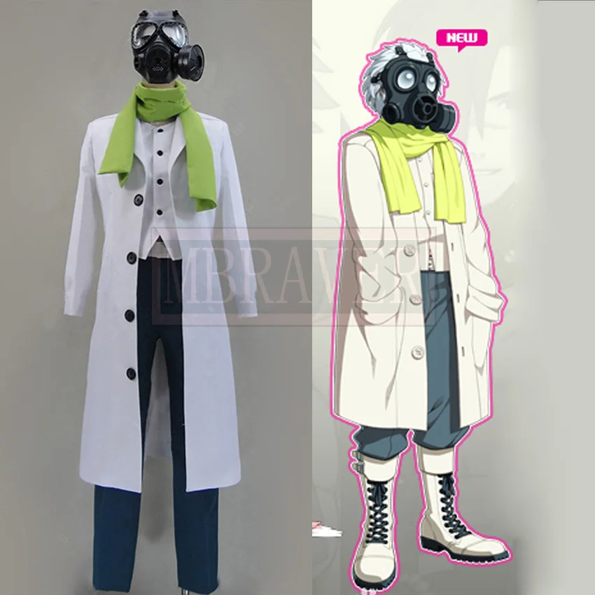 

Hot sale DMMD DRAMAtical Murder Clear Cosplay costumes With Mask Adult Costumes For Halloween