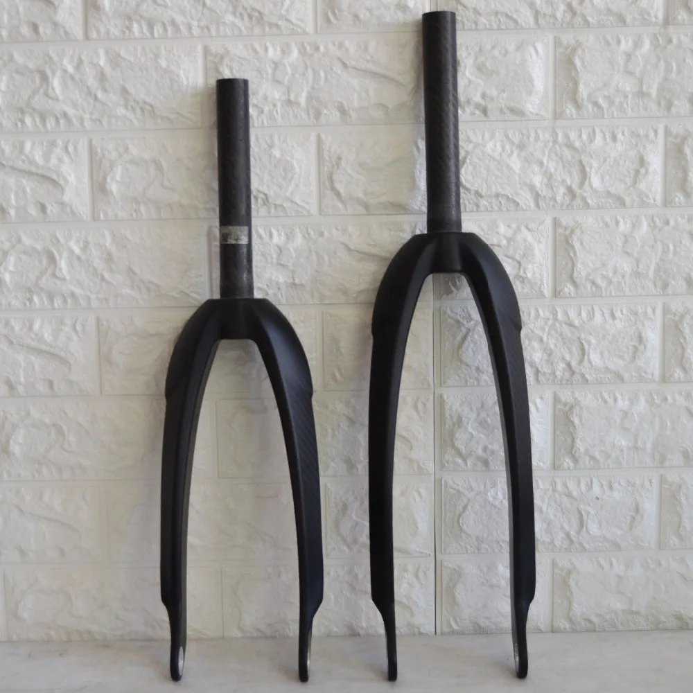 Carbon bmx fork thru axle bmx race parts 20 24 inch bike forks