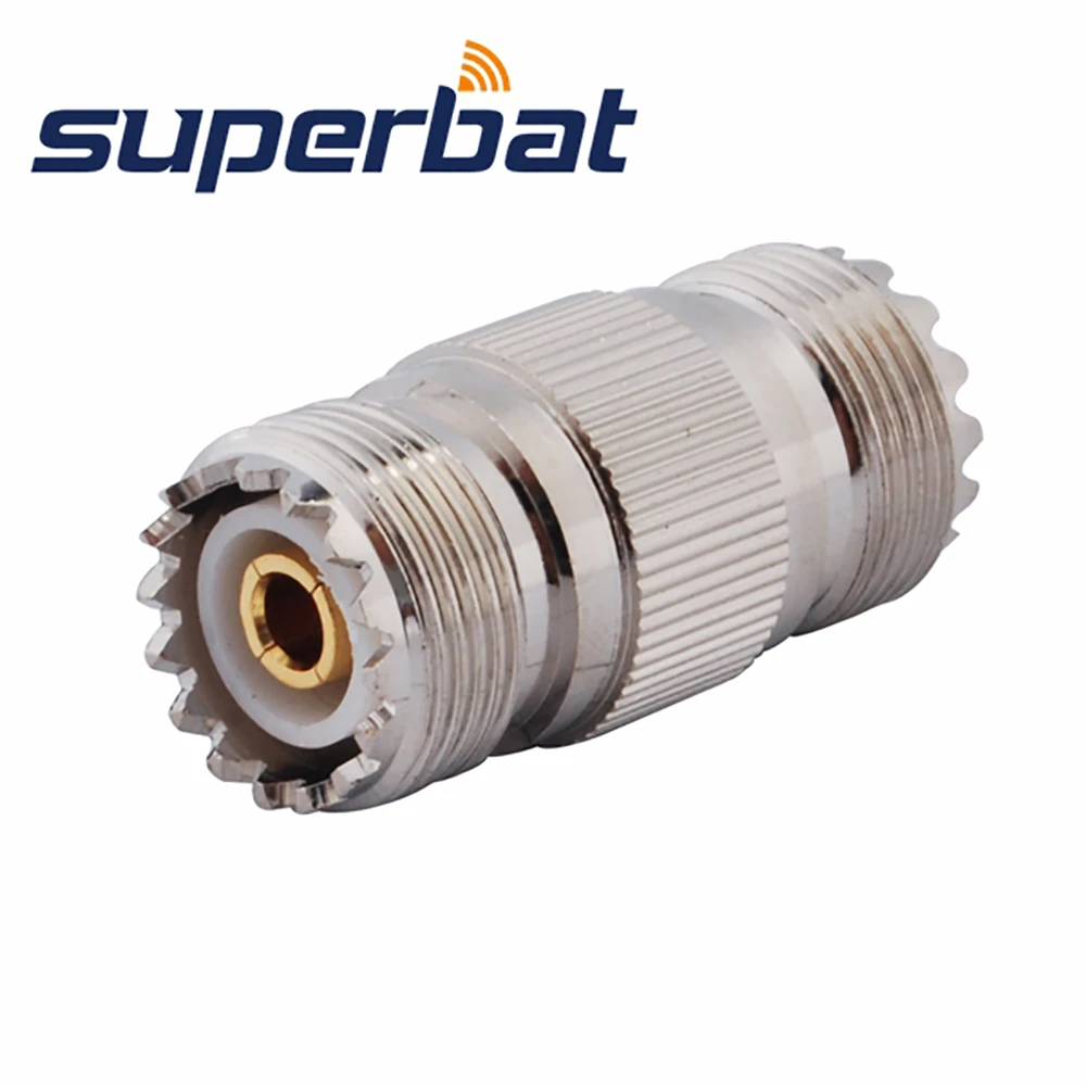 Superbat SO-239 UHF Female to UHF SO239 Jack Прямой RF коаксиальный разъем адаптера