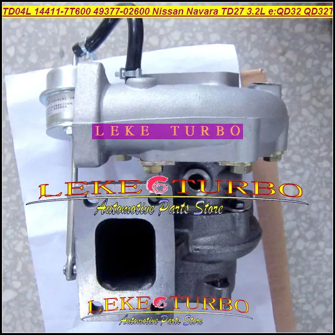 TD04L 14411-7T605 GP14411-7T605 144117T605 49377-02605 Turbo Turbocharger For Nissan Navara D22 Pickup TD27 NS25 QD32Ti 3.2L