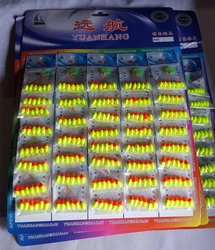 240pcs (40packs) Seven-star Float Mixed color Carp Fishing Float Accesories Pesca Fishing Buoys Large Medium Small Size B108