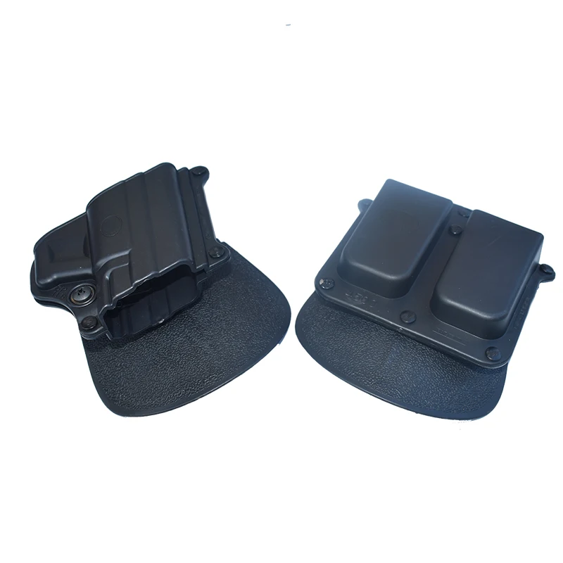 Hunrinf Rifle Accessies Holster Pouch Tactical for SP11B Holster Springfield XD XDM, HK HS P2000 with Double Magazine 4500