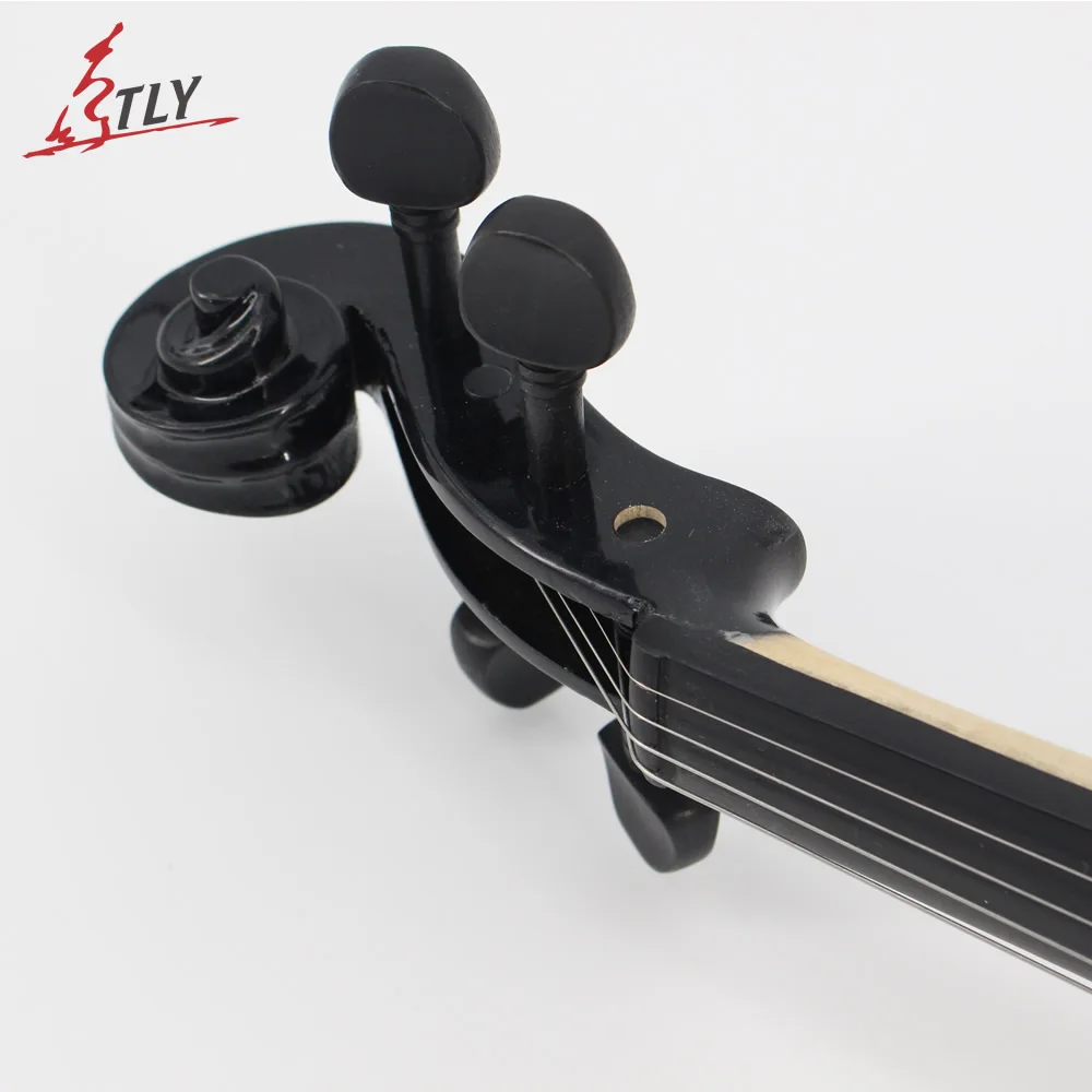 TONGLING High Quality Student Beginner 4/4 Violino Fiddle with Case Bow Rosin Full Set Accessories Black Violin