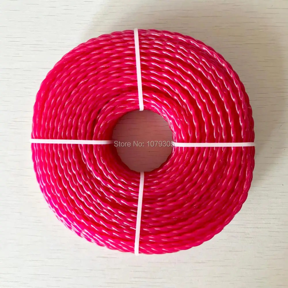 

Grass Trimmer Line 3.0mm Diameter 380G twist for Brush Cutter Power Nylon Line Grass Cutting weed cutter