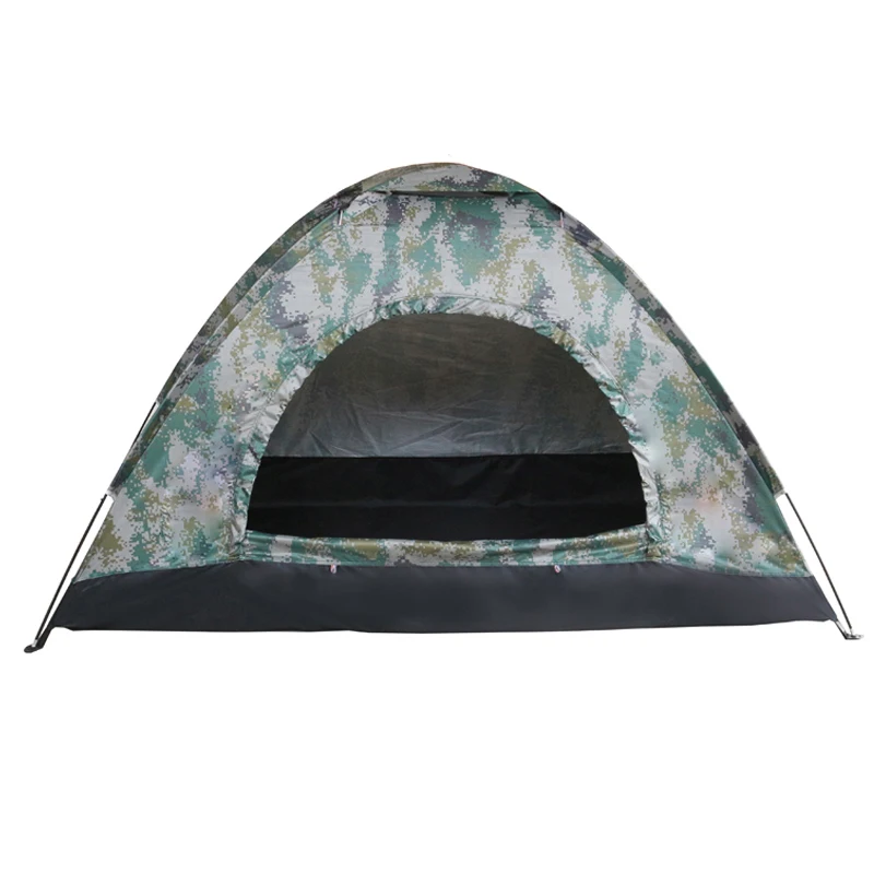 

[TB09]Camouflage tent outdoor 1 person rainproof 3-4 people build single camping 2 people automatic double soldier tent