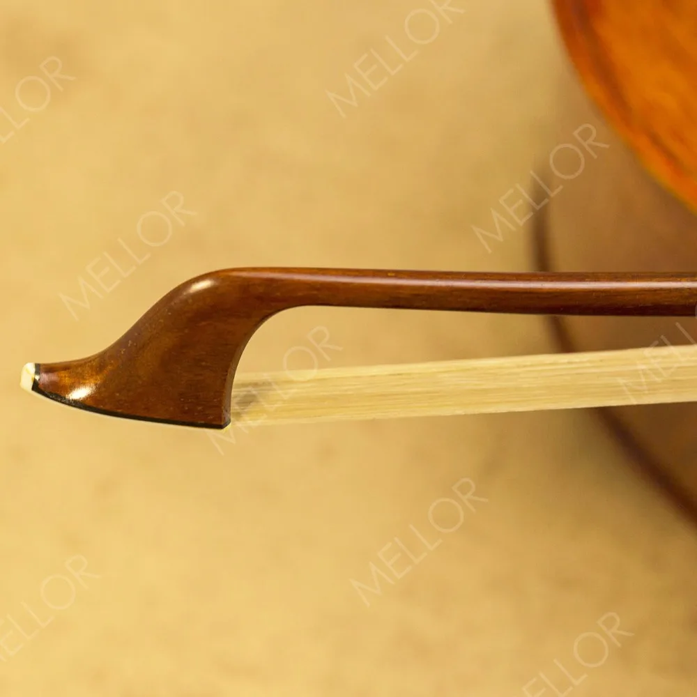 4/4ขนาด Silver Pernambuco Cello Bow ธรรมชาติ Horsehair Master Maker Amazing Tone MELLOR Solo ระดับ S20C Cello อะไหล่อุปกรณ์เสริม