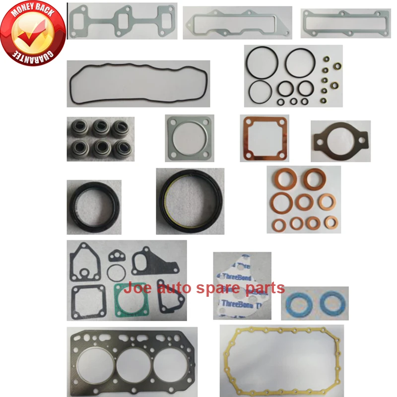 

Engine Full gasket set kit for Yanmar engine : 3D84 3D84-4