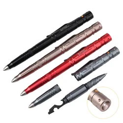 Multi Funktion Tactical Pen Notfall Fenster Breaker Taschenlampe/Flasche Opener/Schlüssel/Schraubendreher Outdoor Überleben EDC Werkzeug