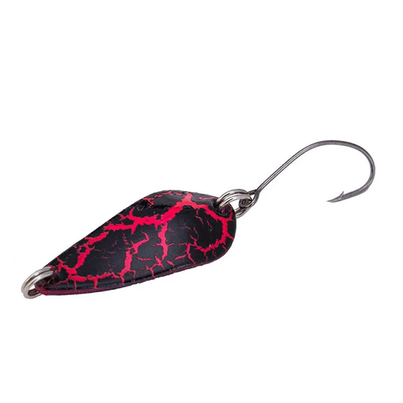 1PCS Mini 3.5g Spoon Fishing Lure 30mm Metal Jigging Lure Baits Hard Fishing Tackle Crankbait Jig Swimbait Pesca
