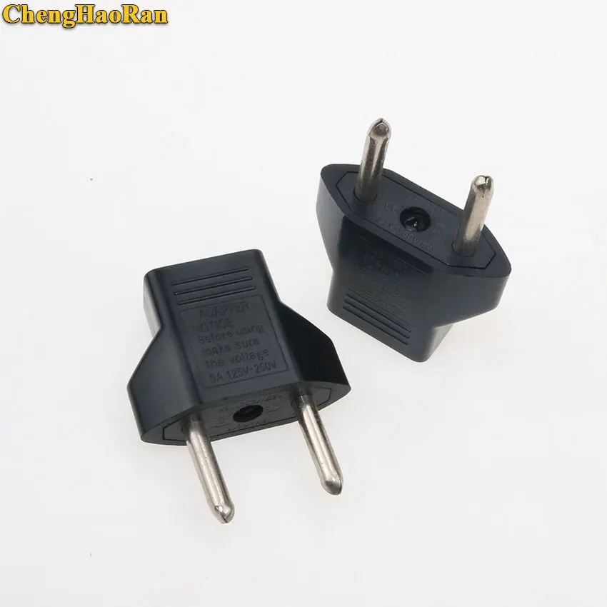 ChengHaoRan CN US To EU Euro Plug Adapter China Japan European EU Travel Power Adapter Electrical Plug Converter Charger Socket