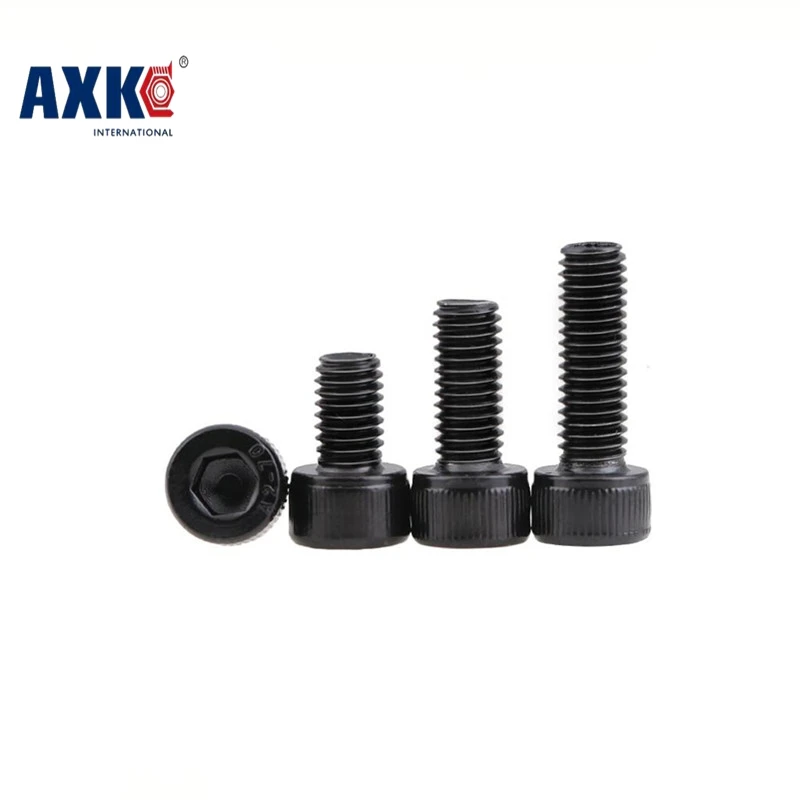 Parafusos Screws Parafuso 5pcs M14x50 Mm Flat Head Countersunk Black Grade 12.9 Alloy Steel Blackening Hex Socket Cap Screw