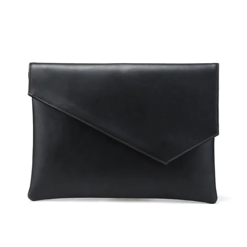 High Quality New Men PU Leather Clutch Bag Case Pocket Coin Purse Male Card Holder Pack Vintage Envelope Wallet