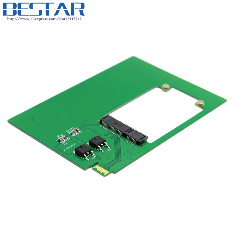 WD5000MPCK SFF-8784 SATA Express zu mSATA adapter expresscard PCBA für UltraSlim Festplatte SSD WD5000M22K WD5000M21K