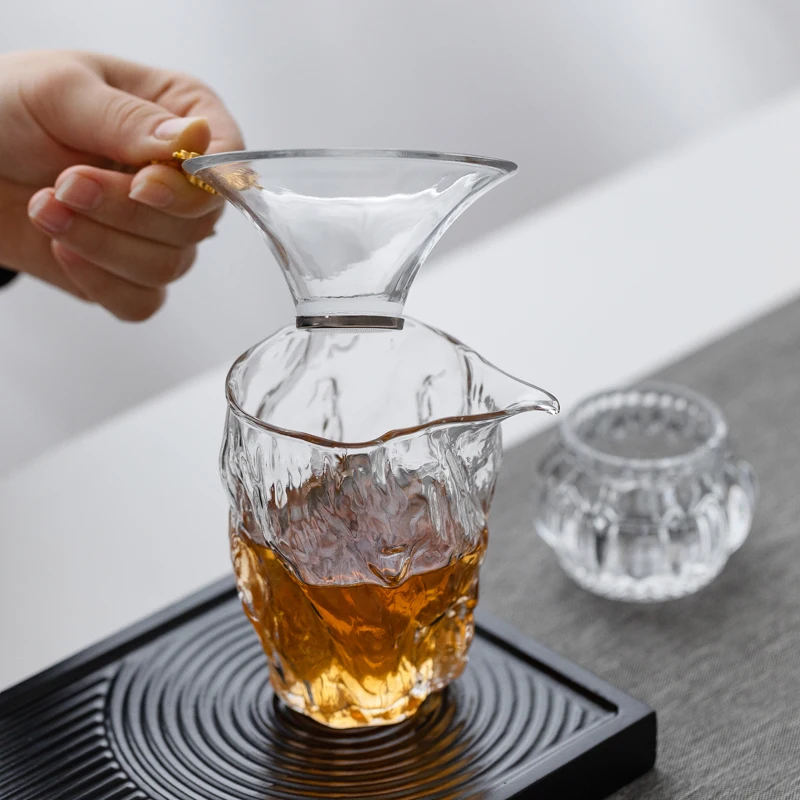 TANGPIN transparent glass tea strainer tea filters chinese kung fu tea accessories