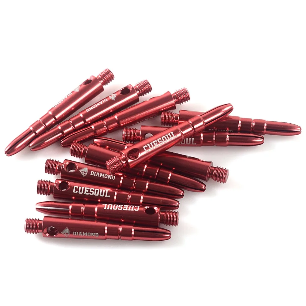 CUESOUL High Quality 12pcs/set 40/46/53mm 2BA Aluminium Dart Shafts