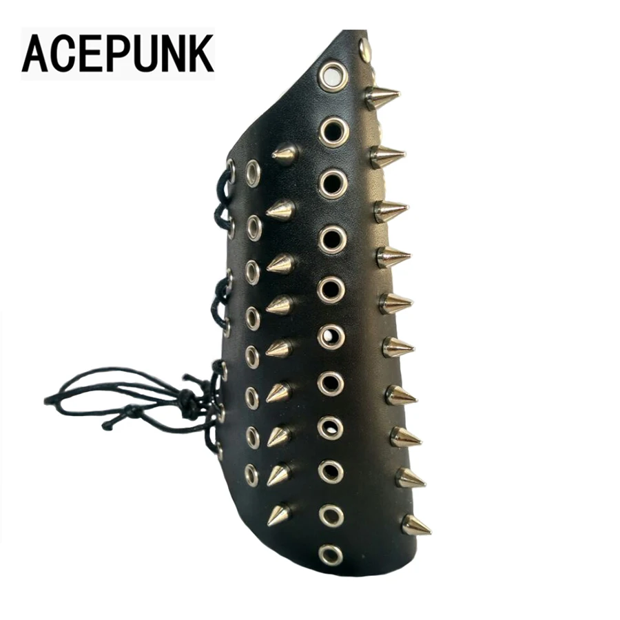 Punk Spike Bracelet Cool Night Club Cosplay Bangle Spikes Rivet Stud Wide Cuff Leather Punk Gothic Rock Unisex Bangles Bracelets