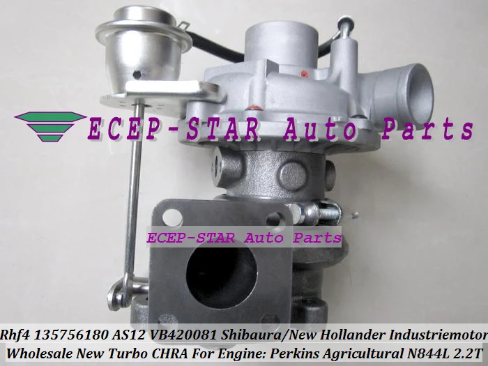 RHF4 135756180 13575-6180 AS12 VA420081 Turbo For New Hollander for SHIBAURA Industriemotor For Perkin s N844L N844L-T 2.2T