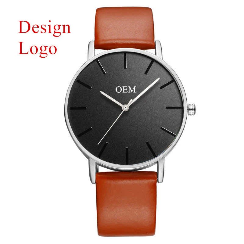 B-9000C Private Label OEM / ODM Custom Wrist Watch Wholesale Custom Watches Men Brand Wrist Watches Make Your Own Clock