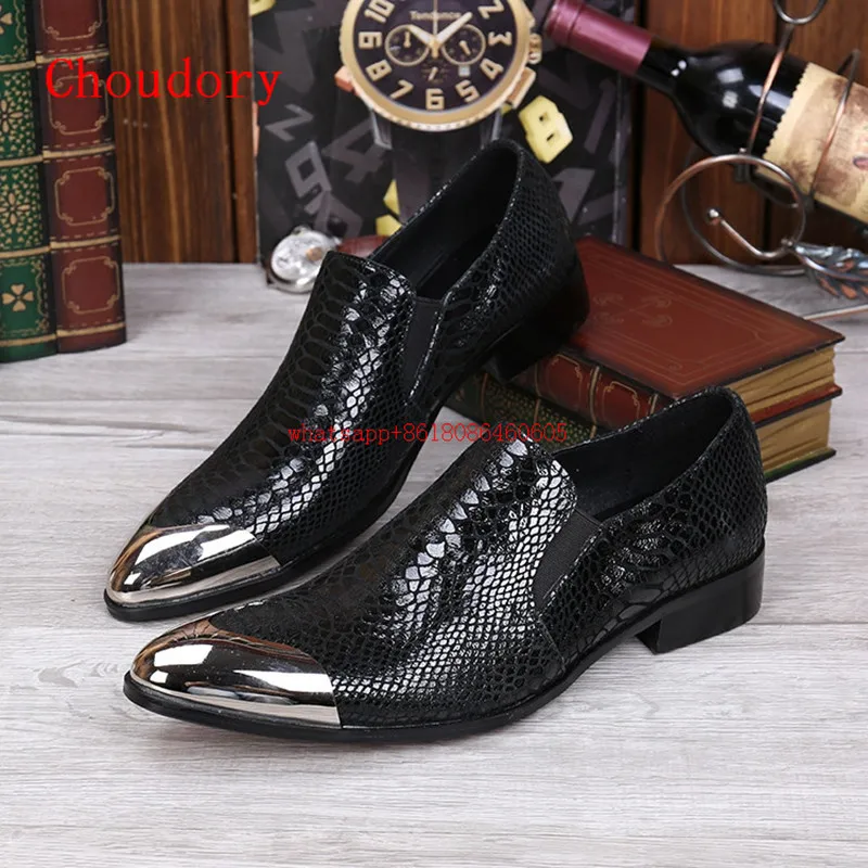 Choudory Sapato masculino social mens patent leather black shoes men luxury pointy oxford shoes for men flats lace up loafers