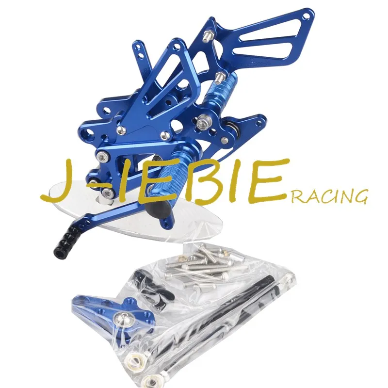 

CNC Racing Rearset Adjustable Rear Sets Foot pegs Fit For Honda CBR600RR CBR600 RR F5 2007-2016 BLUE