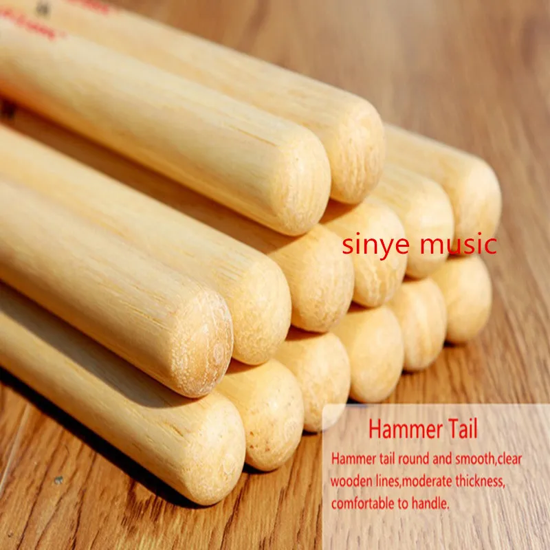 Original Professional Drum Sticks 5A Hickory Walnut Wood 5A 5B Drumsticks 7A Musical Instruments Drum Sticks One Pair