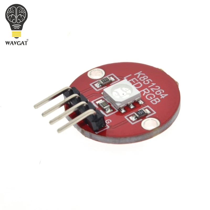 SUQ  3 Colour RGB SMD LED Board Module 5050 Full Three Color LED for arduino DIY Starter Kit.