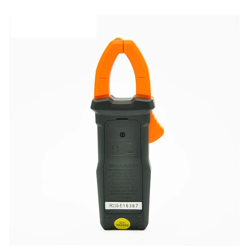 Imagem -05 - Peakmeter Pm2023s Pm2023a Inteligente Mini Digital ac Braçadeira Medidor 200a 600v Multímetro com Resistência Frequência Dados Segurar Ncv Tester