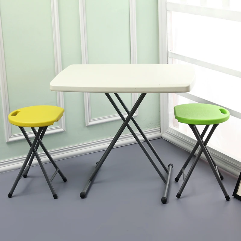 Simple Plastic Folding Dining Tables, Household Tables