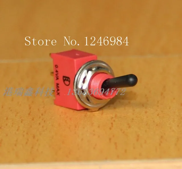 [SA]NE8013 tripod two tranches M6.2 waterproof toggle switch Q11 anti-static plastic handle Taiwan Deli Wei 1AS1--50pcs/lot