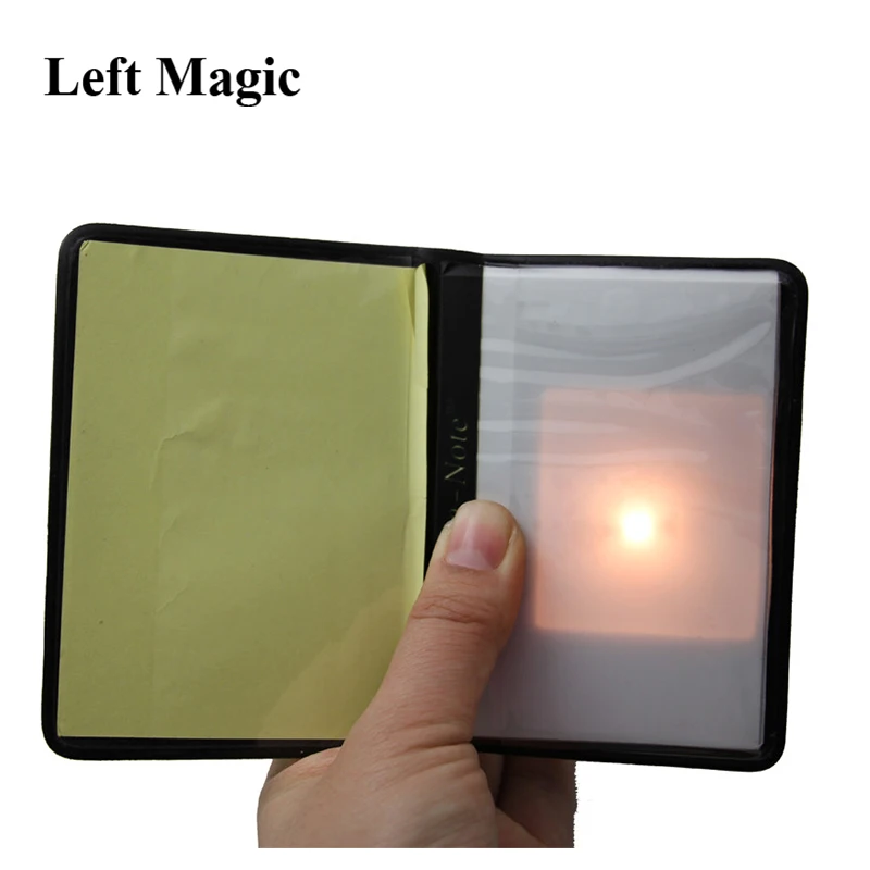 Light Prediction Holder (Charged Version) - Magic Tricks Optical Prediction Wallet Magic Props Close Up Magic Mentalism Comedy