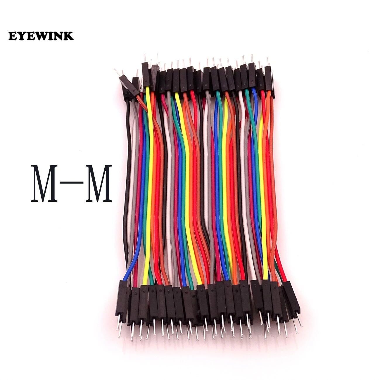 Dupont line 40pcs 10cm male to male + female to male and female to female jumper wire Dupont cable image 4