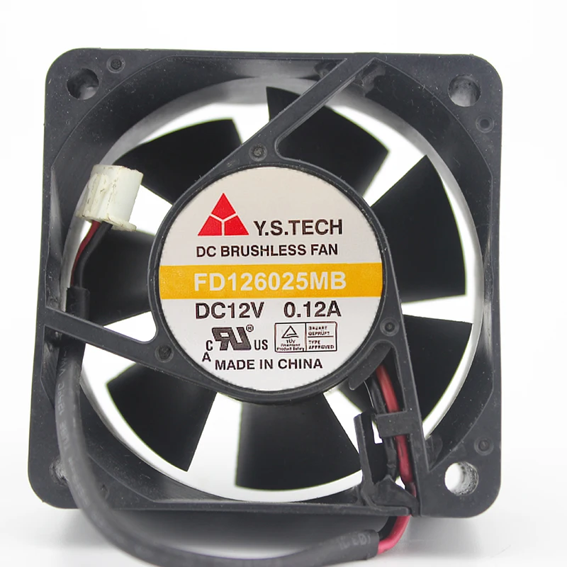 

New original FD126025MB 6025 DC12V 0.12A 6cm chassis power supply silent cooling fan