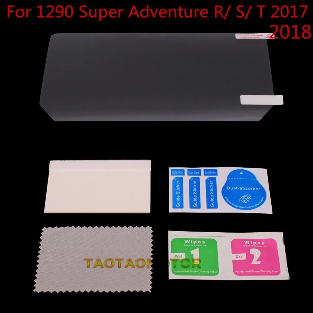 

For KTM 1290 Super Adventure R S T 2017 2018 2019 2020 Motorcycle Accessories Cluster Scratch Protection Film Screen Protector