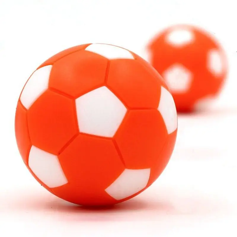 Family Games Board Soccer Table 36 mm plastic Orange  Foosball Balls-Quality Adult Table