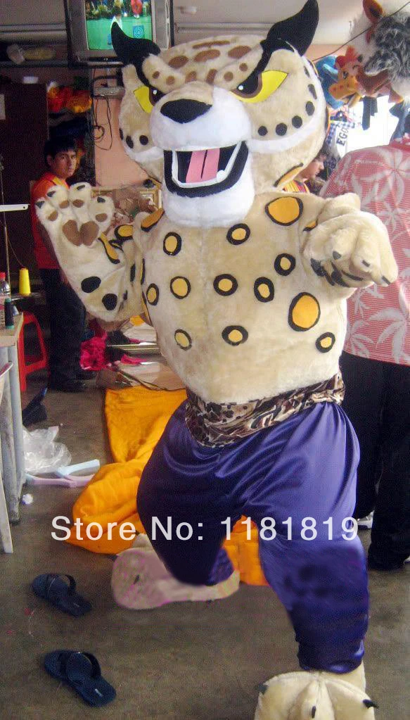 

LEOPARD PANTHER CHEETAH Mascot costume custom fancy costume cosplay mascotte theme cartoon carnival costume