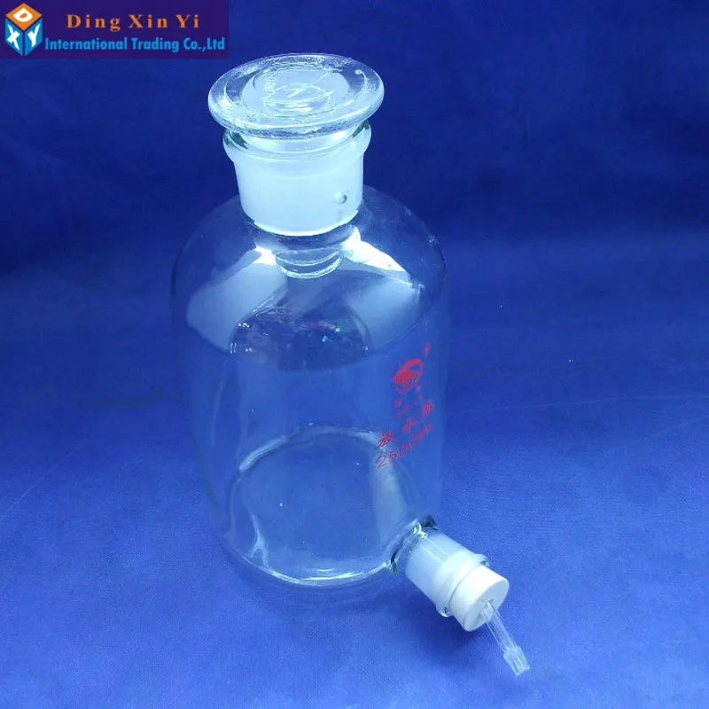 2500ml 1pc/lot Glass Stoppered Bottles aspirator bottle distilled water bottle Free shipping