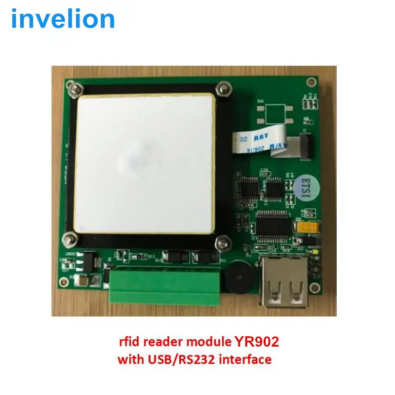 

PR9200 Passive UHF RFID Reader Module with 2dBi antenna embedded and USB cable for Military Logistics and Asset Tracking