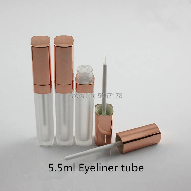 

10/30/50pcs Matte Empty Eyelashes Tube Mascara Tube Eyeliner Vials/Container Refillable Bottles Makeup Tool Accessories