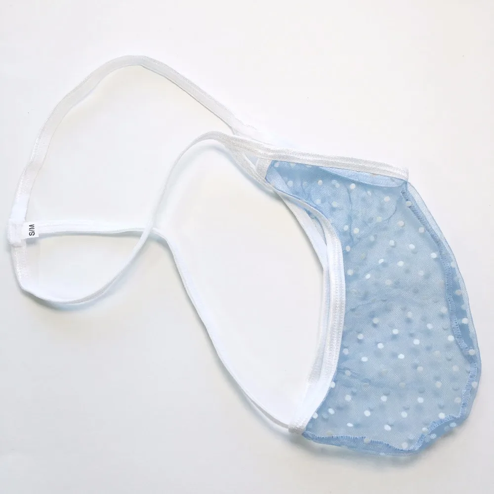 G4449 تماما C-thru تول رجل مثير سلسلة الحقيبة ثونغ القلب الأحمر الخ