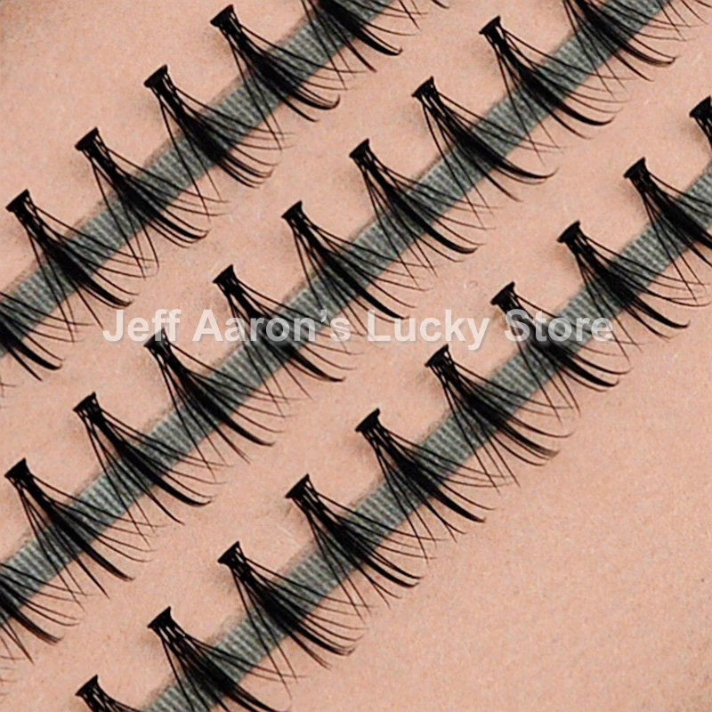 Black False Eyelashes Individual Fake Mink Eye Lashes Extension Beauty Makeup Tools 14MM 12MM 10MM 8MM