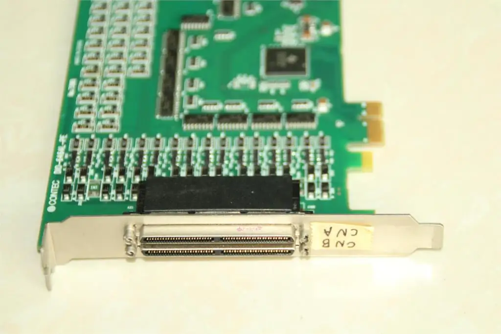 CONTEC DIO-6464L-PE  NO.7368 IO PCI-E