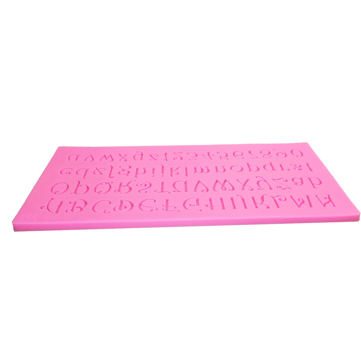 M0701 Alphabet Letter/Number silicone mold fondant mold cake decorating tools chocolate gumpaste mold