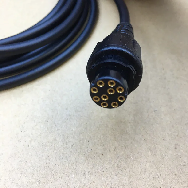 Microphone Extend Cable 3m for Hytera MD780 MD650 MD658 Digital car vehicle radio good quality