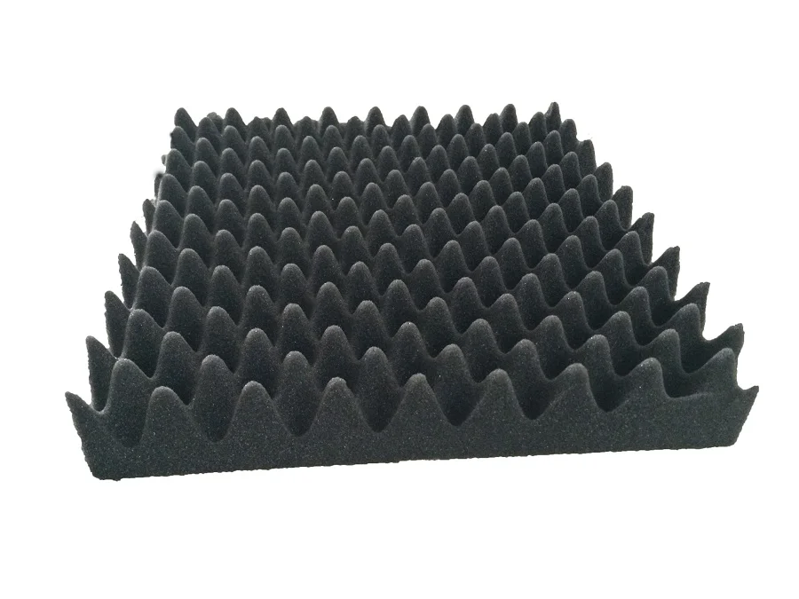 8 PCS Acoustic Egg Create Absorbing Insulation Sponge Foam in Charcoal Color