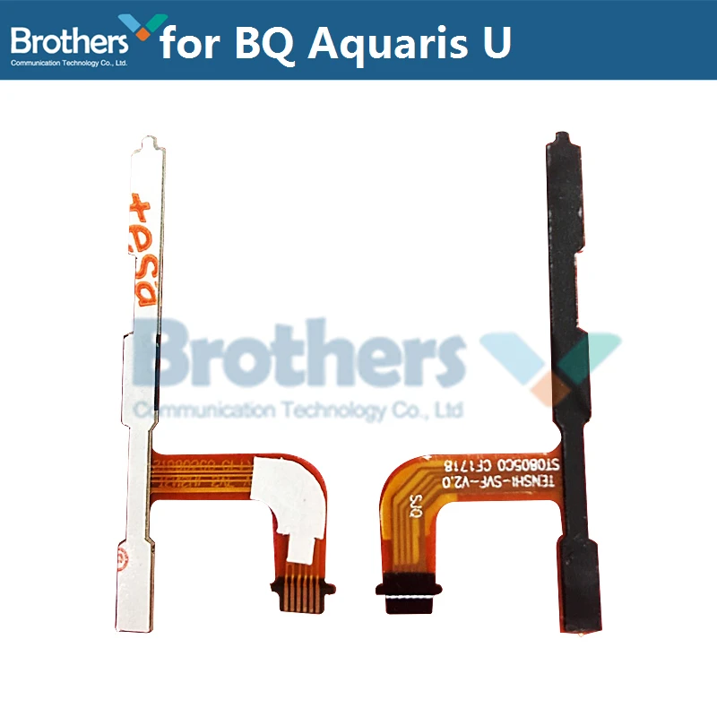 For BQ Aquaris U U Plus U2 Power Flex Cable Volume Buttons Flex Cable For BQ U2 U Plus Power On Off Flex Cable Phone Replacement
