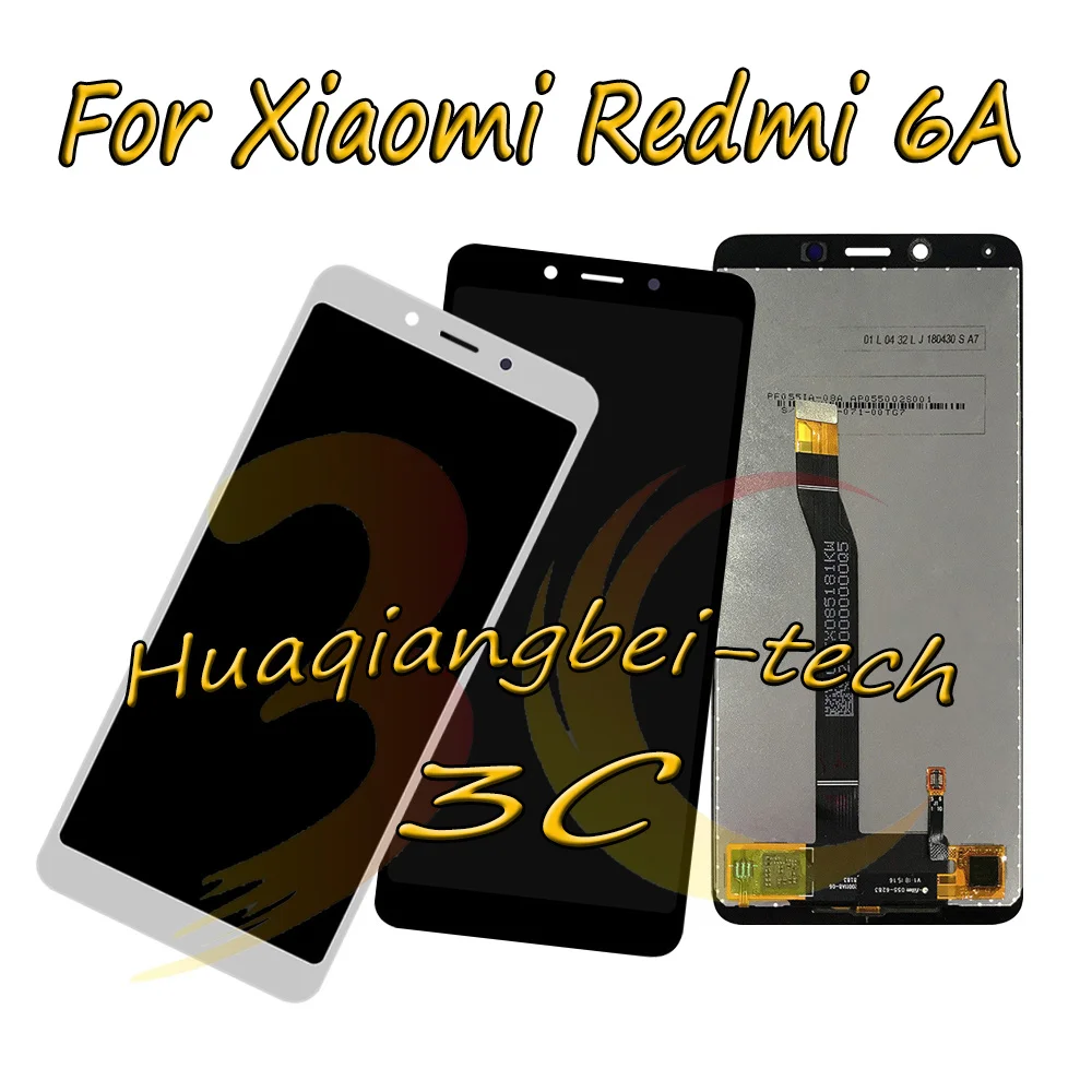 

5.45'' New For Xiaomi Redmi 6A M1804C3CT M1804C3CH Full LCD DIsplay + Touch Screen Digitizer Assembly For Xiaomi Redmi 6A