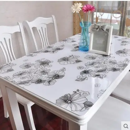 PASAYIONE New Soft Glass Table Cover Rectangle Event Party Decoration Table Runners Almofadas De Decoracao De Casa Home Textile