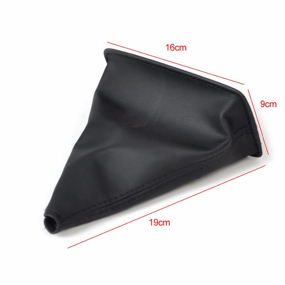 Car Gear Stick Shift Gaiter Leather Boot Cover Black PU Leather For Toyota Corolla 1998 1999 2000 2001 - 2009